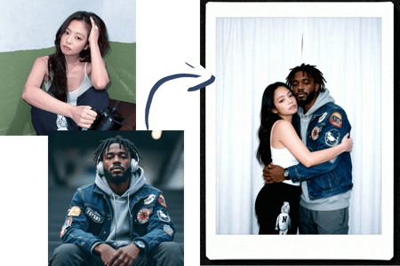 polaroid frame template