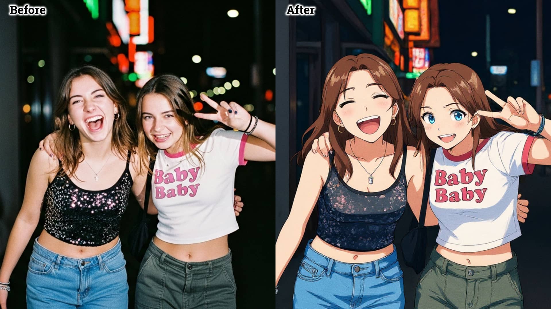 convert image to anime