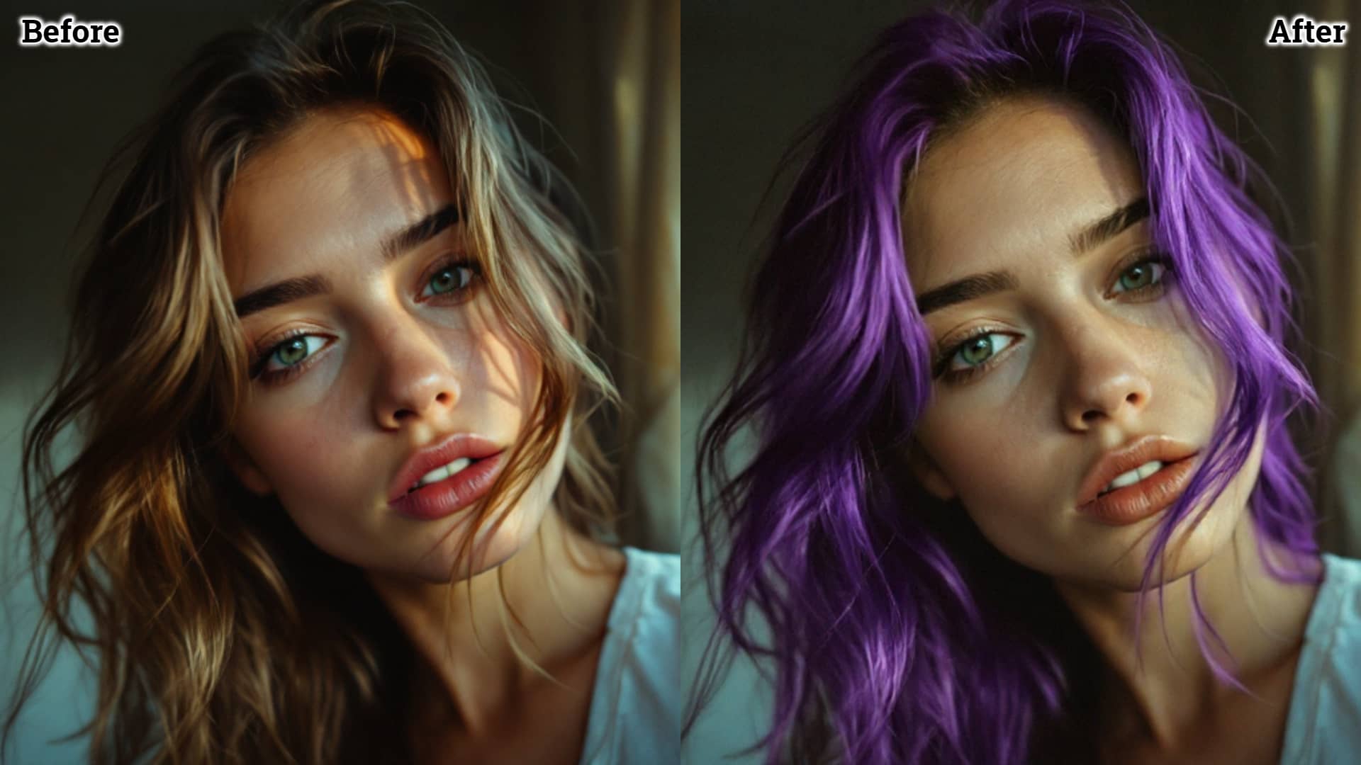 try on hair color