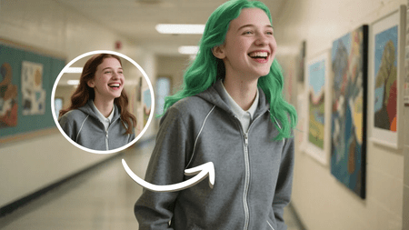 ai hair color changer
