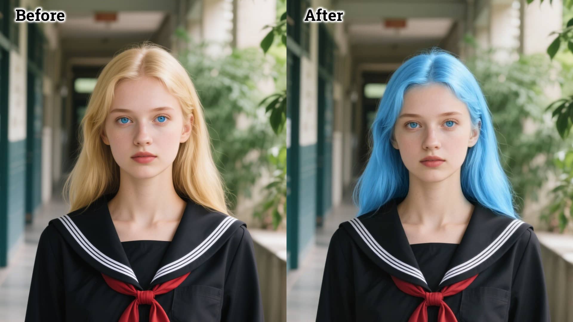hair color filter