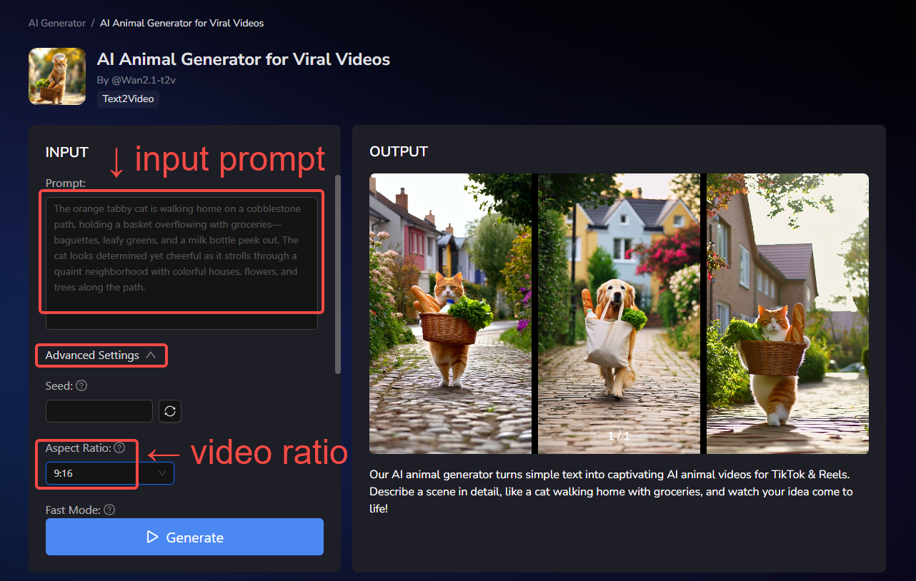 ai animal generator