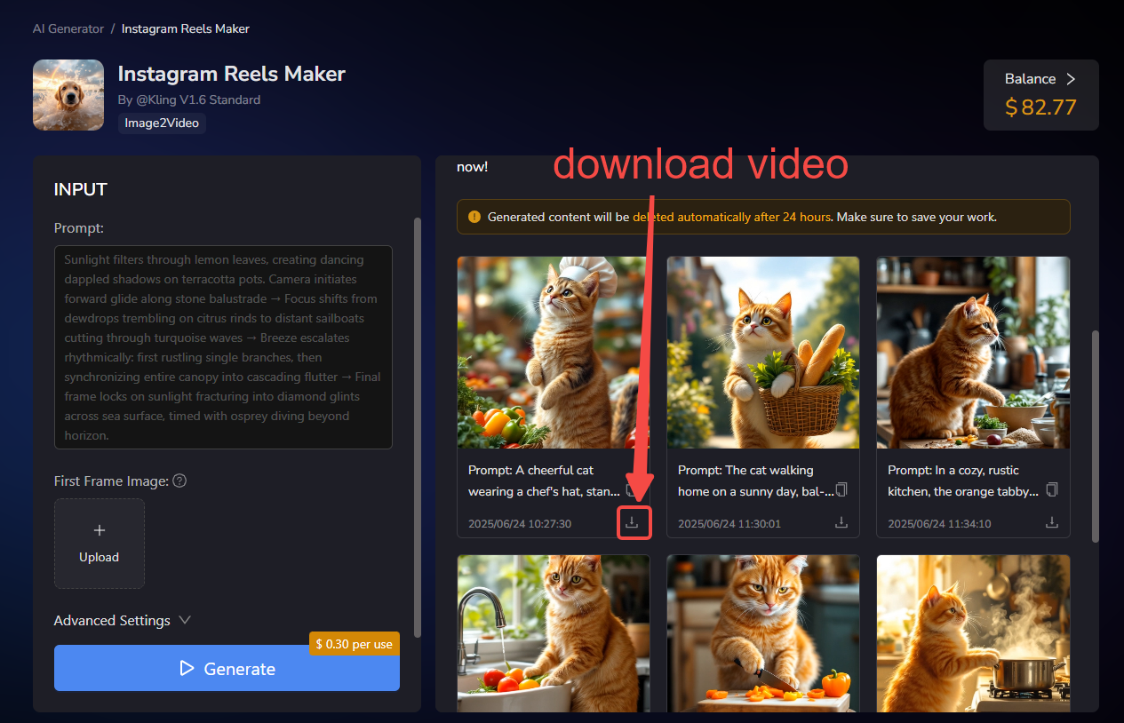 download ai animal videos