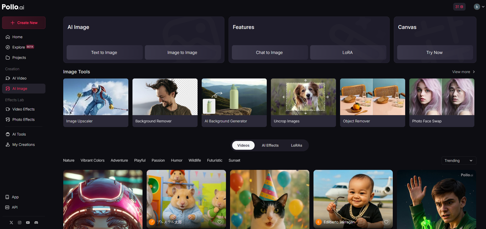 pollo.ai image generation