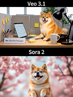 sora 2 vs veo 3.1