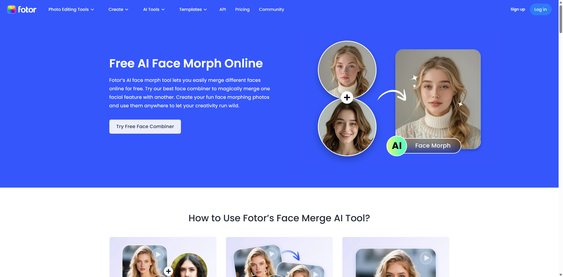 face to face morph