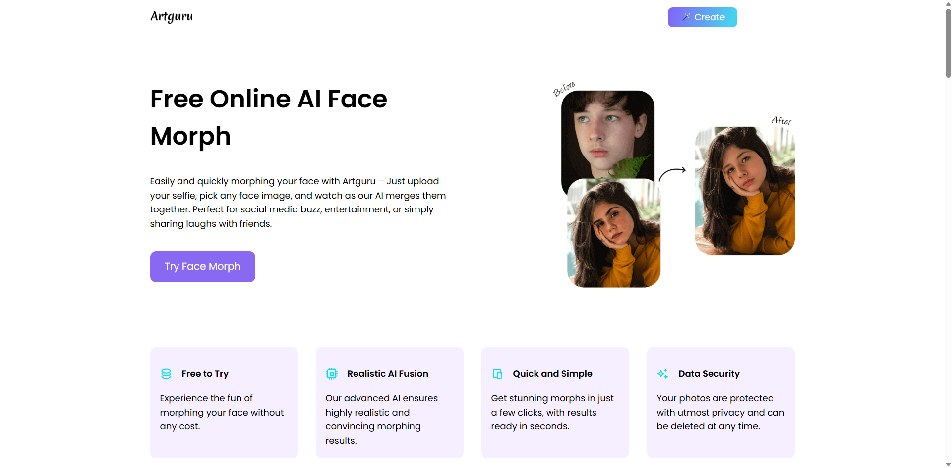 face morph online free