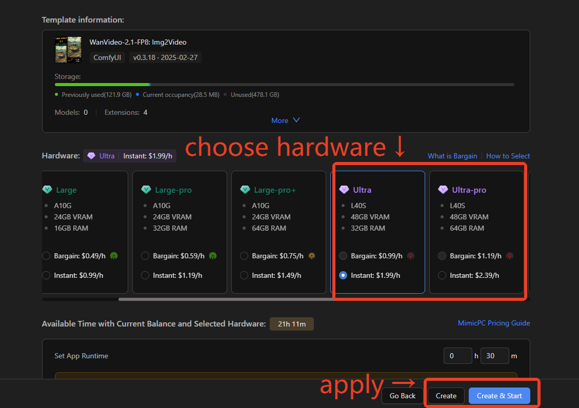 mimicpc wan2.1 workflow